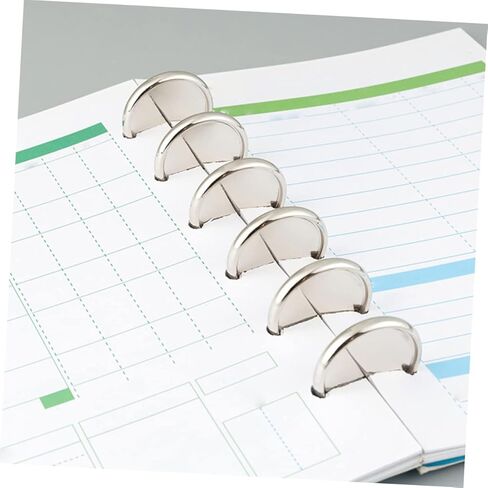 DOITOOL 20pcs Solid Binder Discs 28mm Round Planner Discs for DIY Notebook Book Binding Supplies Material in Kuwait