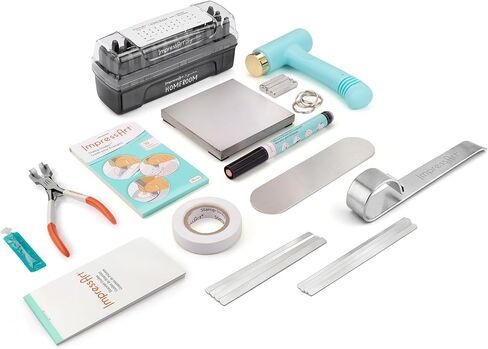 ImpressArt - Ultimate Metal Stamping & Bracelet Making Kit, Tools & Supplies for Metal Hand Stamping Craft Projects, DIY Jewelry Making & Keepsakes in Saudi Arabia