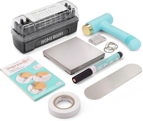 ImpressArt - Ultimate Metal Stamping & Bracelet Making Kit, Tools & Supplies for Metal Hand Stamping Craft Projects, DIY Jewelry Making & Keepsakes in Saudi Arabia