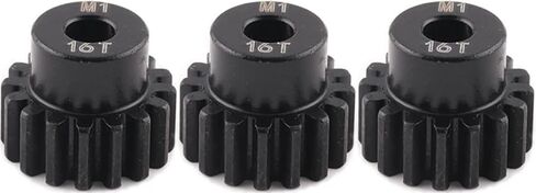 M1 Gear 15T 5mm Bore 3-Pack – High-Precision Hardened Steel Motor Pinion Gear for 1/8 1/10 RC Crawler, Monster Truck, Short Course Truck & Boat (Compatible with Traxxas Axial, FMS, HSP Redcat Losi) in Kuwait