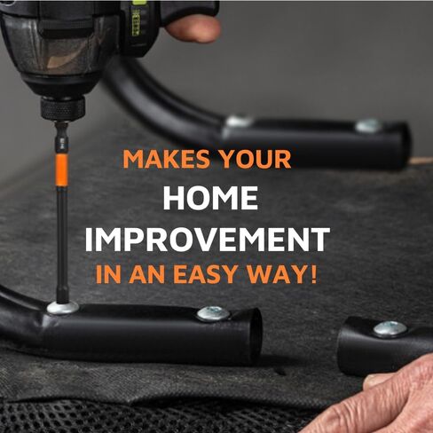 طقم لقم مثقاب سداسي الرأس Impact Hex Head Allen 20 قطعة (متري وSAE)، مجموعة لقم سداسية فولاذية 1/4 بوصة سداسية الشكل S2، أطراف آلية CNC مع مغناطيسية، بطول 2 بوصة مع صندوق تخزين in Kuwait