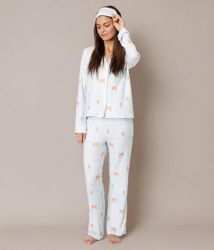 PJ Salvage Women's Loungewear You Had Me at Rose Pajama Pj Set in Saudi Arabia