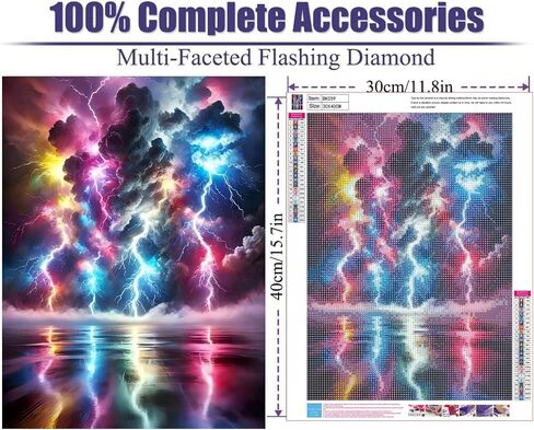 puonidwo Hippie Hippy Alien Spaceship 5D Diamond Painting Kit, Round Full Drill DIY Diamond Art for Adults, Beginners, Home Decor, 12x16 Inch in Saudi Arabia
