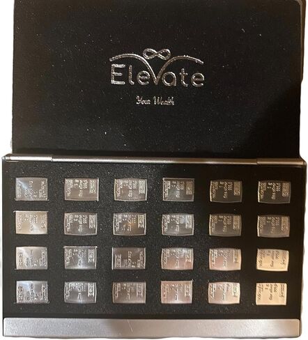 Silver bullion bar Gold Bullion bar Precious Metal Case Holds only Valcambi Combibar 1 gram Gold, Silver, Platinum, and Palladium (Black) EMPTY in Saudi Arabia