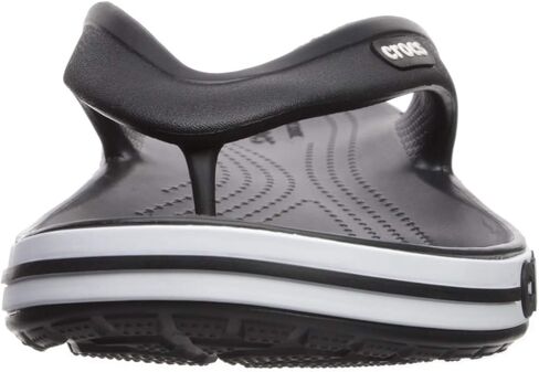 Crocs 205393-0GX Bayaband Flip Flops Slate Grey/Lime Size M12 in Saudi Arabia