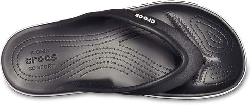 Crocs 205393-0GX Bayaband Flip Flops Slate Grey/Lime Size M12 in Saudi Arabia