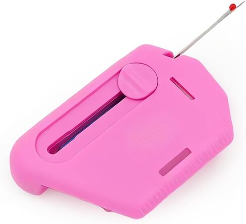 Eastrpupira 2-in-1 Adjustable Seam Guide with Built-in Seam Ripper, Stitch Remover Tool, Multifunctional Hemmer Guide with Scale (Pink) in Saudi Arabia