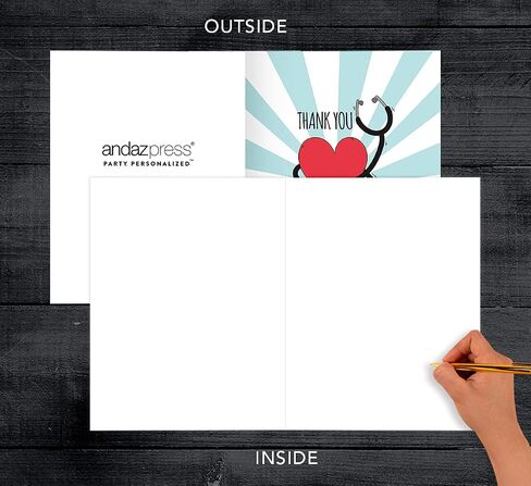 Andaz Press National Caregivers Day Jumbo Card, Dedicated Caregiver, 8.5 x 11 inch Blank Greeting Card with Envelope, Caregiver Appreciation Day Card Thank You Card For Caregiver, Nurse, 1-Pack in Kuwait