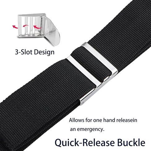MOOCY 2" Stainless Steel Dive Weight Belt Buckle Scuba Diving Weight Belt Buckle Silver for Snorkeling Sailing Water Sports，with 3 Slots in Saudi Arabia