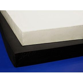 Foam Factory Inc, Charcoal EVA Minicell Foam Sheet, 2lb Density, for Crafts, Cosplay, DIY Projects – 24" x 48" x ¼"