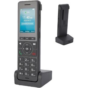 Zopsc 4G Volte Cordless Phone Built in WiFi & BT, Do Not Disturb, Auto Answer, Call Transfer, Call Hold, Easy to Read Display, Volume Booster, Landline Phone with 16H Talk Time