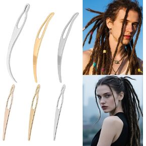 أداة 6pcs المتشابكة لـ LOCs ، أداة sisterlock retighten ، أدوات إبرة الإبرة الكروشيه الكروشيه Dreadlock للحفاظ