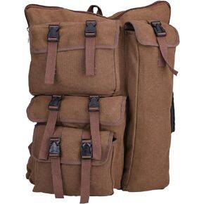 Canvas Coffee Drawing Board Portable Sketchpad Art Bag for Outdoor Drawing