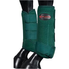 HILASON Horse Front Leg Neoprene Sport Boot Superior Leg Protective & Shock Absorbing Comfortable Fit & Breathable Design