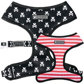 Duo Reversible Harness (Small, Bad to The Bone Pink)