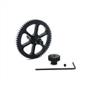 Compatible with WLtoys 124006 12423 12427 12428 12429 Rc Car Upgrade Modification Accessories Parts Motor Gear Reduction Gear RC Car Accessories