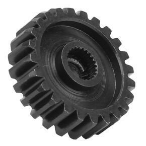 Servo Gear Brass 24 Tooth Servo Steering Steel Replacement Accessories, Hub Gear for Industrial Supplies Parts 4307-1025-0024(Black)