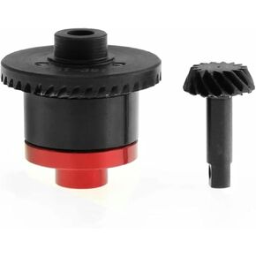 RC Car Accessories Compatible with TRAXXAS for Mini for E-Revo for Summit for Slash 1/16 RC Car Parts Steel Helical Spiral Differential Gear Diff Gear 39T 15T
