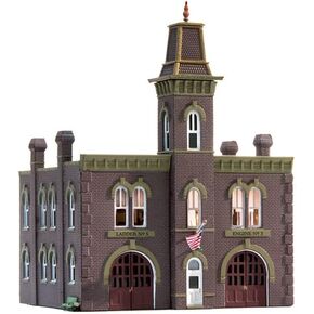 Woodland Scenics BR4934 N Built-Up Firehouse