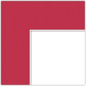 17x27 Cardinal / Rouge Custom Mat for Picture Frame with 13x23 opening size (Mat Only, Frame NOT Included)