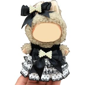 Doll Clothes for 17cm Dolls Clothes, Stylish Clothes, Outfit with Accessories Clothes, No Doll (Style 6)