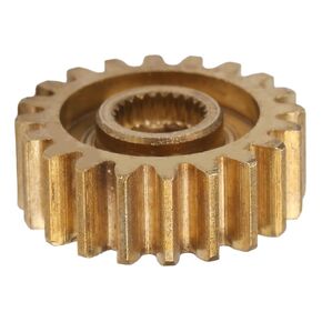Servo Gear Brass 20 Tooth Gear MOD 0.8, Hub Gear for Industrial Supplies Parts 4305‑0025‑0020(Golden)