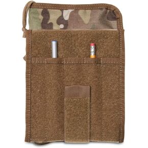 Tactical Notebook Covers | Commander's TAM Field Book Cover | Trifold Design with Removable Map Case & Vinyl Page Protector Booklet | Fits Army Green Book NSN 7530-00-222-3521