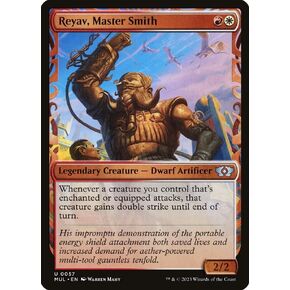 Magic: the Gathering - Reyav, Master Smith (057) - Showcase - Multiverse Legends