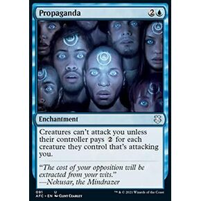 MTG Magic: The Gathering - Propaganda (91) Adventures in The Forgotten Realms Commander AFC