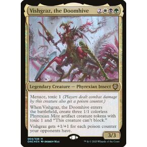 Magic: the Gathering - Vishgraz, The Doomhive (004) - Phyrexia: All Will Be One Commander