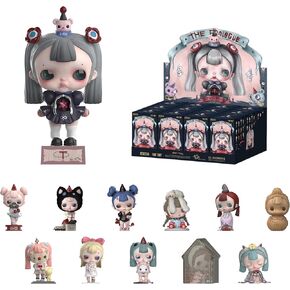 POP MART TINYTINY-Prologue Series Figures Blind Box Figures, Random Design Action Figures Collectible Toys Home Decorations, Holiday Birthday Gifts for Girls and Boys, Single Box