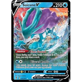 Suicune V - 031/203 - Ultra Rare - Sword & Shield - Evolving Skies