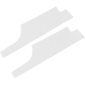 قالب نمط حقيبة Jeanoko 2PCS ، قالب كيس سلة واضح ، سهل الاستخدام للخياطة ، قالب خياطة الأكياس ، كيس بلاستيكي شفاف مسبق على استنسل ، 45 * 16 * 2 سم