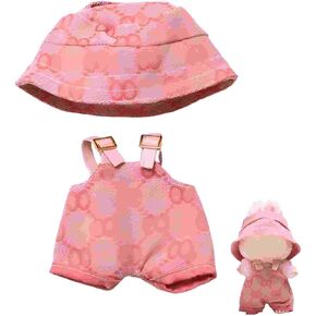 Clothes for Doll，Clothes Set for Dolls Outfit，Cute Doll Clothes Suitable for Dolls Accessories，No Doll Included (Light Green)