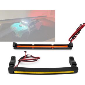 XBERSTAR Front & Rear Light Bar for Arrma 1/14 Mojave Grom RC Car- Durable & Lightweight Headlights & Rear Taillight Upgrade Part