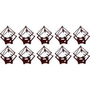 10Pcs 1/160 Arm Pantographs DIY Universal Hobby Train Accessories Modified for Railway Building Layout Metal Supplies