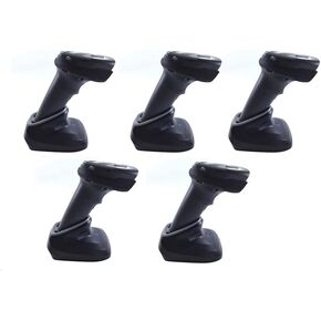 Zebra DS2278 Series Cordless Handheld Range Range Area Kit Kit مع Cradle Prestision Cradle و USB ، Black ، 5 Pack