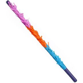 Colorful Pinata Buster Party Stick - 30" - Durable Plastic & Paper - Perfect for Birthdays, Kids' Parties, Cinco De Mayo & More (1 Pc. )