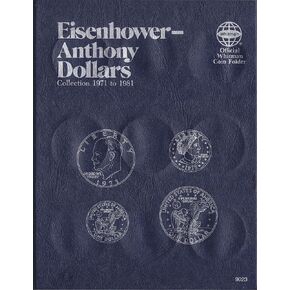 UPC 9 780307 09023 EISENHOWER ANTHONY DOLLAR 1971-1981 Whitman 9023 ALBUM #17