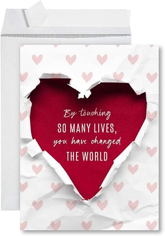 Andaz Press National Caregivers Day Jumbo Card, Dedicated Caregiver, 8.5 x 11 inch Blank Greeting Card with Envelope, Caregiver Appreciation Day Card Thank You Card For Caregiver, Nurse, 1-Pack in Kuwait