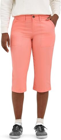 بنطال كابري مريح للغاية للنساء من Lee مع سروال كابري مرن للاستخدام أثناء التنقل in Kuwait