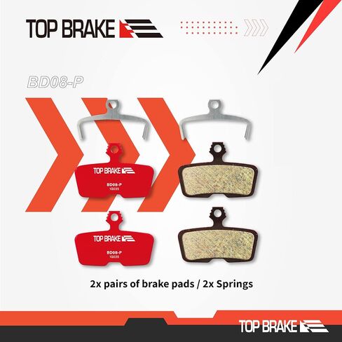 TOP BRAKE 2 أزواج من وسادات فرامل الدراجة القرصية لـ AVID SRAM Code R/RE/RSC، دليل RE in Saudi Arabia