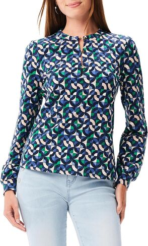 NIC+ZOE Women's Geo Waves Top in Saudi Arabia