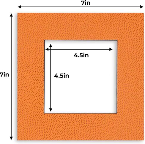 5x5 حصيرة لـ 7x7 الإطار - فتح لوحة حصيرة صور مربعة بيضاء مسبقة - حمض غير لامع لحماية صورك - مقطرة للصور العائلية ، حزمة من 10 ألواح matboards in Saudi Arabia