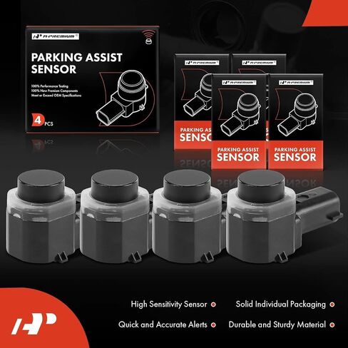 A-Premium Rear Reverse Backup Parking Assist Sensor Compatible with Select Ford Models - F-150 F150, F-250/F-350/F-450/F-550 Super Duty, 2015-2020, Replace# FL3Z15K859B in Saudi Arabia