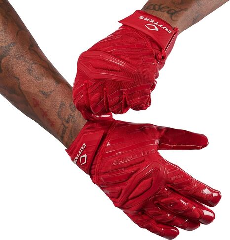 CUTTERS Gamer Padded Football Glove. All Purpose Players, Receivers, Lineman. Extra Grip. in Kuwait