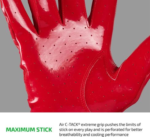 CUTTERS Gamer Padded Football Glove. All Purpose Players, Receivers, Lineman. Extra Grip. in Kuwait