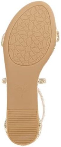 Jewel Badgley Mischka Osome Glitter Flat Sandals in Saudi Arabia