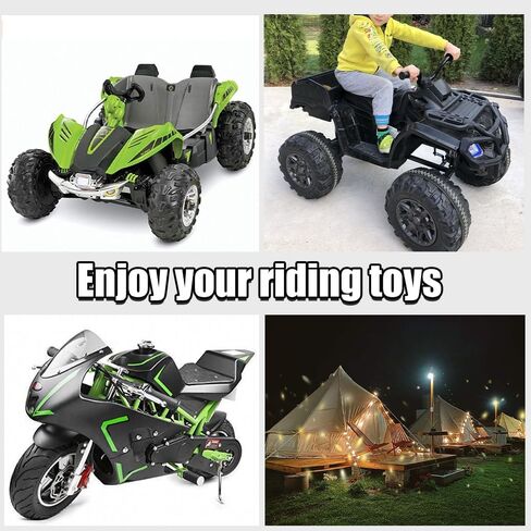 Battery Adapter 18V for Power Wheels Adapter Compatible with Milwaukee Battery with Wire Harness Connector Compatible with Peg-Perego Children Ride-on Car, 12AWG Wire with 40A Fuse in Kuwait