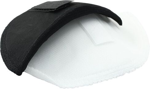 2 Pairs White Sponge Shoulder Pads for Women, Soft Covered Set-in Shoulder Enhancer are Suitable for Most Clothing Styles, can Also be Used for DIY Crafts in Kuwait